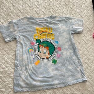 Kids Graphic Tee - Light Blue lucky charms